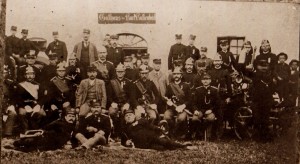 Ein Gruppenbild aus den Jahren 1913/1914